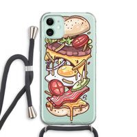 Diet Coke Please: iPhone 11 Transparant Hoesje met koord