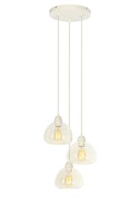 Light & Living 3-lichts hanglampBisho crème design Ø 30cm - 2982043