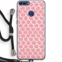 Dakpannetjes: Huawei P Smart (2018) Transparant Hoesje met koord