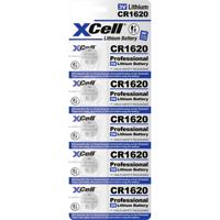 XCell Knoopcel CR1620 3 V 5 stuk(s) 70 mAh Lithium CR1620-B5
