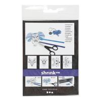 Creativ Company Vellen krimpfolie met motieven wilde dieren, 4st.