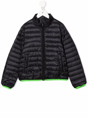 Herno Kids veste matelassée à fermeture zippée - Noir