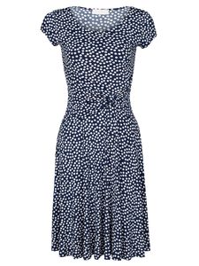 Jurk Dots Navy