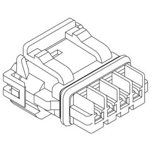 Molex 521170340 Female behuizing (kabel) Totaal aantal polen: 3 Rastermaat: 2.5 mm Inhoud: 1 stuk(s) Tray