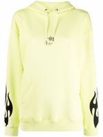 Givenchy hoodie imprimé à lien de resserrage - Jaune