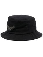 Zadig&Voltaire bob en coton à patch ailes - Noir