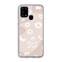Daydreaming becomes reality: Samsung Galaxy M31 Transparant Hoesje
