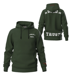 In Gold We Trust Little KIDS The Notorious Hoodie Groen - Maat 92 - Kleur: Groen | Soccerfanshop