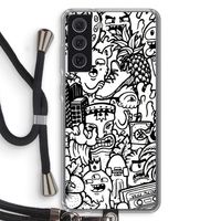 Vexx Mixtape #2: Samsung Galaxy S21 FE Transparant Hoesje met koord
