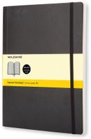 Moleskine notitieboek, ft 19 x 25 cm, geruit, soepele cover, 192 blad, zwart - thumbnail