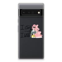 Google Pixel 6 Pro Telefoonhoesje met Naam i Can