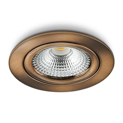 LED-inbouwspot Vivaro bronskoper dimbaar 5W