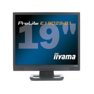 Iiyama E1902S - 19 inch - 1280x1024 - DVI - VGA - Zwart