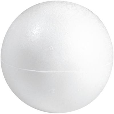 Piepschuim hobby vorm - 1x - bol - 50 cm - DIY knutsel figuren - halve schalen