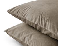Sleeptime Velvet Kussensloop Fluweel Taupe (2 in 1) Sleeptime Velvet Kussensloop Fluweel Taupe (2 in 1)