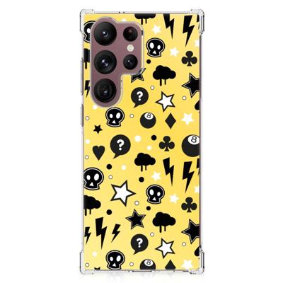 Extreme Case Samsung Galaxy S23 Ultra Punk Geel Extreme Case Samsung Galaxy S23 Ultra Punk Geel