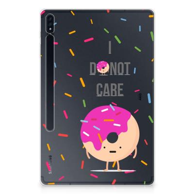 Samsung Galaxy Tab S7 Plus | S8 Plus Tablet Cover Donut Roze