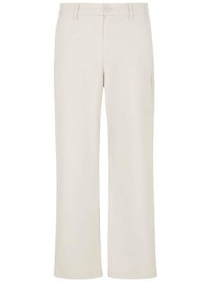 Armani Exchange pantalon chino à coupe droite - Tons neutres