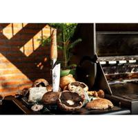 Koksmes - GESMEED - KATAI - VG10 staal - Handvat van wortelhout - 16 cm lang