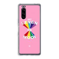 Het Leven Is Mooi: Sony Xperia 5 Transparant Hoesje