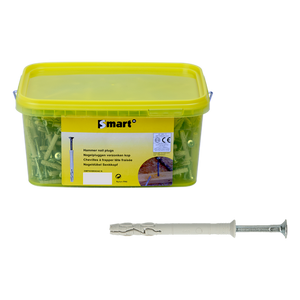 pgb-Europe - Nagelplug VK boord gemont. 6x80/emmer300 - SM0PKKN01060080M