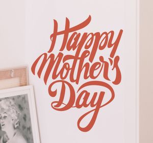 Muursticker tekst Happy Mother´s Day