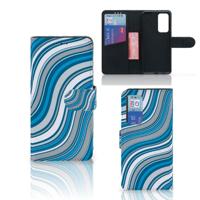 Huawei P40 | Telefoon Hoesje | Waves Blue