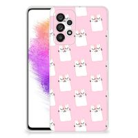 Samsung Galaxy A73 5G TPU Hoesje Sleeping Cats