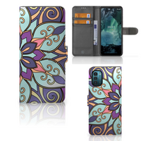 Nokia G11 | G21 Hoesje Purple Flower - thumbnail