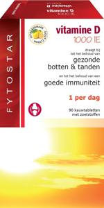 Fytostar Vitamine D kauw zuigtablet (90 tab)