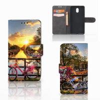 Nokia 3 Flip Cover Amsterdamse Grachten - thumbnail
