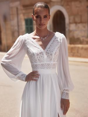 Bianco evento E484 Top | Maat: XL