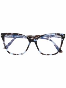 TOM FORD Eyewear lunettes de vue à monture papillon - Marron