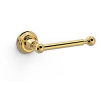 Tres Clasic toiletrol houder rond 24k Goud glans