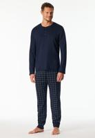 Schiesser Schiesser Heren Pyjama Long nightblue 183175 54/XL