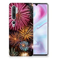 Xiaomi Mi Note 10 Pro Silicone Back Cover Vuurwerk - thumbnail