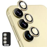 Samsung Galaxy A55 Hat Prince Camera Lens Glazen Protector - Goud - thumbnail