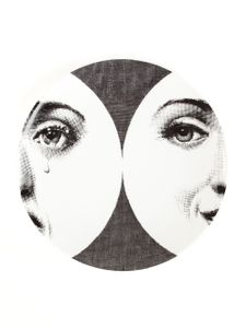 Fornasetti printed plate - Noir