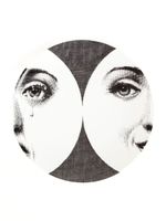 Fornasetti printed plate - Noir