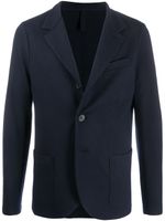 Harris Wharf London blazer droit texturé - Bleu - thumbnail