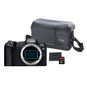 Canon EOS R8 body Starter Kit (inc extra battery, 64GB SD card & Bag)