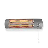 Nedis HTBA10GY Snelverwarmer voor badkamer 1200 W 12 m² Grijs - thumbnail