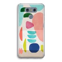 Bold Rounded Shapes: LG G6 Transparant Hoesje Bold Rounded Shapes: LG G6 Transparant Hoesje