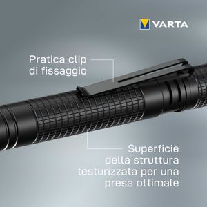 Varta Aluminium Light F10 Pro Zaklamp werkt op batterijen LED 150 lm 25 h 31 g