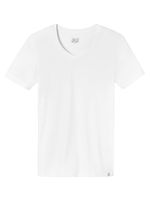 Schiesser - Long Life Soft - Shirt 1/2 - wit, Maat:M