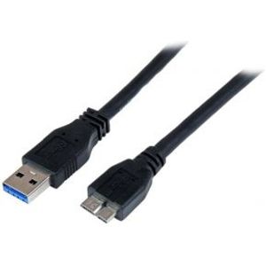 StarTech.com 1 m gecertificeerde SuperSpeed USB 3.0 A-naar-micro-B-kabel M/M