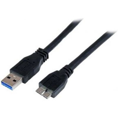 StarTech.com 1 m gecertificeerde SuperSpeed USB 3.0 A-naar-micro-B-kabel M/M