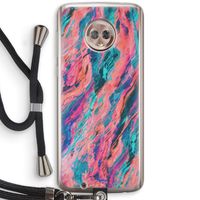 Electric Times: Motorola Moto G6 Transparant Hoesje met koord