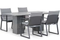 Lifestyle Treviso/Graniet 180 cm dining tuinset 5-delig - thumbnail