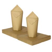 Feest servetten - 40x - goud - 3 laags - 33 x 33 cm